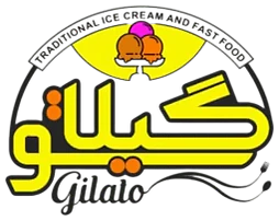 لوگوی گیلاتو؛ بستنی و فست فود